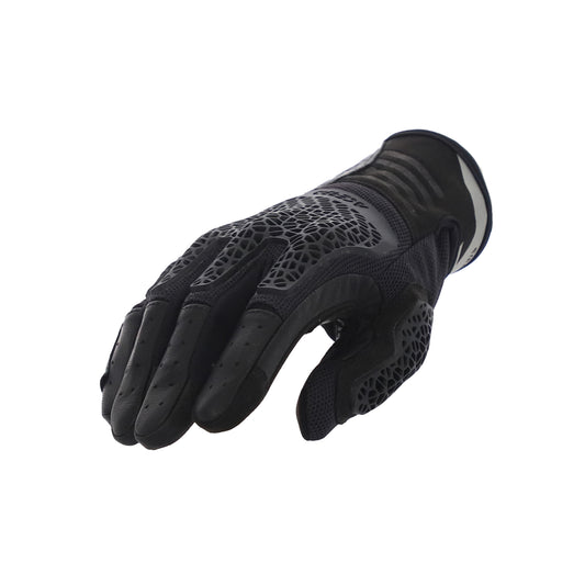 Guanti Moto da Strada Omologati in Tessuto ACERBIS CROSSOVER Nero