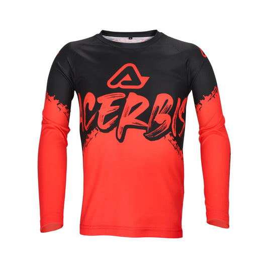 MAGLIA ACERBIS MX LINEAR KID NERO-ROSSO