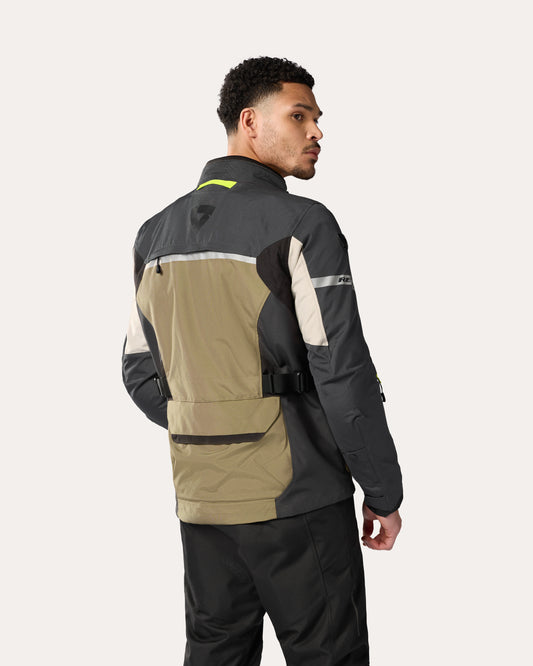 GIACCA REV'IT OUTBACK 4 H2O Verde-Antracite UOMO (In Esaurimento)