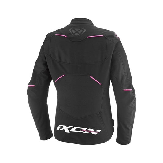 Giacca IXON 3 in 1 METEOR 31 Lady Nero-Bianco-Rosa