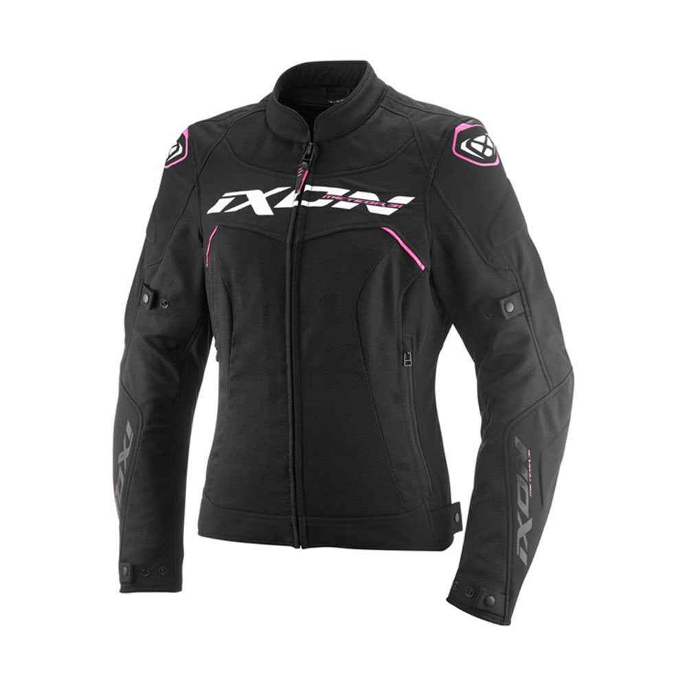 Giacca IXON 3 in 1 METEOR 31 Lady Nero-Bianco-Rosa