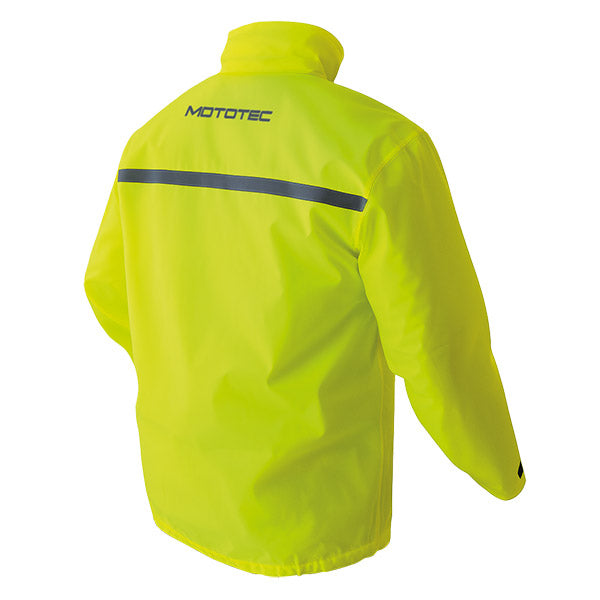 SET ANTIPIOGGIA MOTOTEC PERFECT DRY GIALLO-NERO (GIACCA E PANTALONI)
