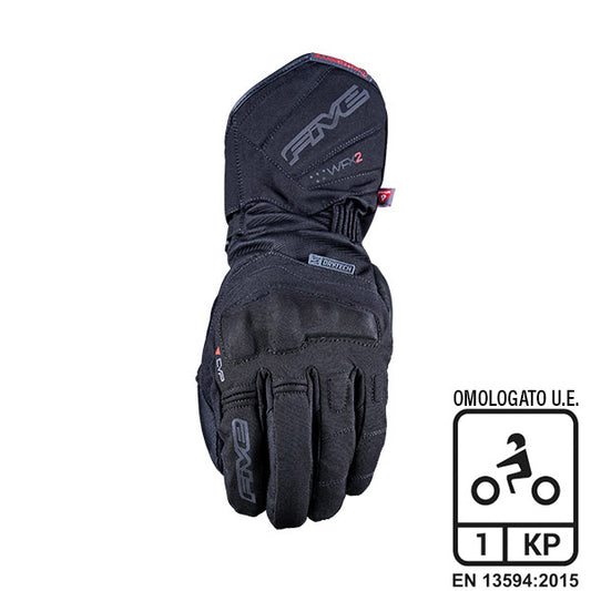 GUANTI MOTO FIVE WFX2 EVO WP NERO