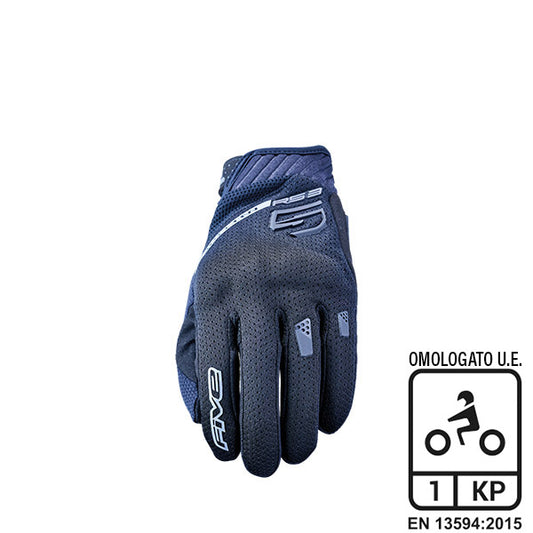 GUANTI MOTO FIVE RS3 EVO AIRFLOW NERO