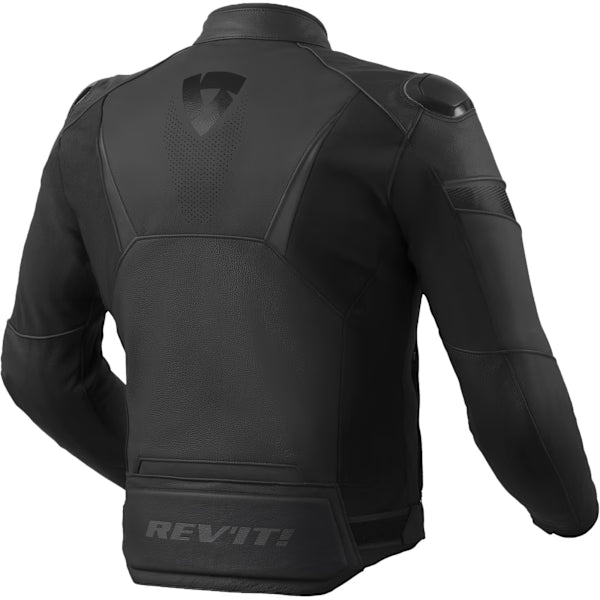 Giubbotto Moto Pelle Rev'it ARGON 2 Nero Antracite (In Esaurimento)