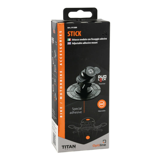 Titan Stick, supporto con attacco a fissaggio adesivo