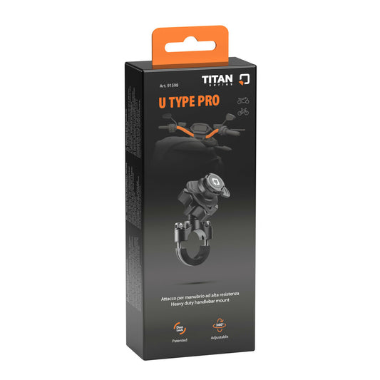 Titan U Type Pro, supporto con attacco per manubrio ad alta resistenza