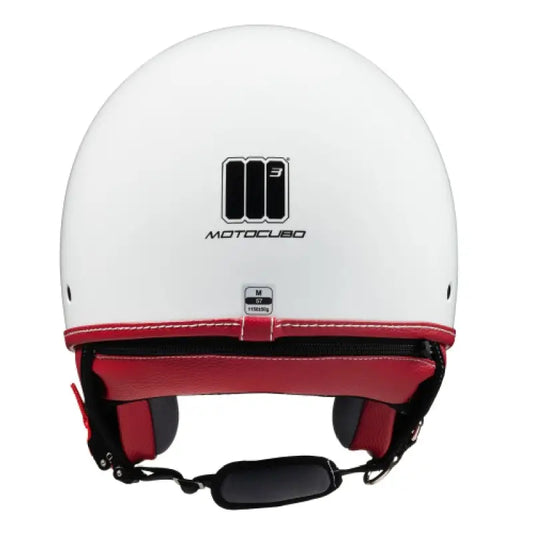 Casco Moto Jet Motocubo 717 BEETLE Bianco Perla (22.06)
