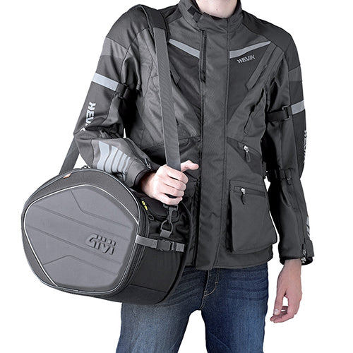 Coppia di borse laterali grandi Givi EA100C estensibili 40 lt