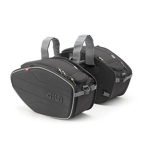Coppia di borse laterali piccole Givi EA101C estensibili 30 lt (In Esaurimento)