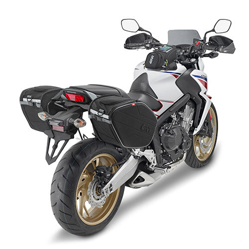 Coppia di borse laterali piccole Givi EA101C estensibili 30 lt