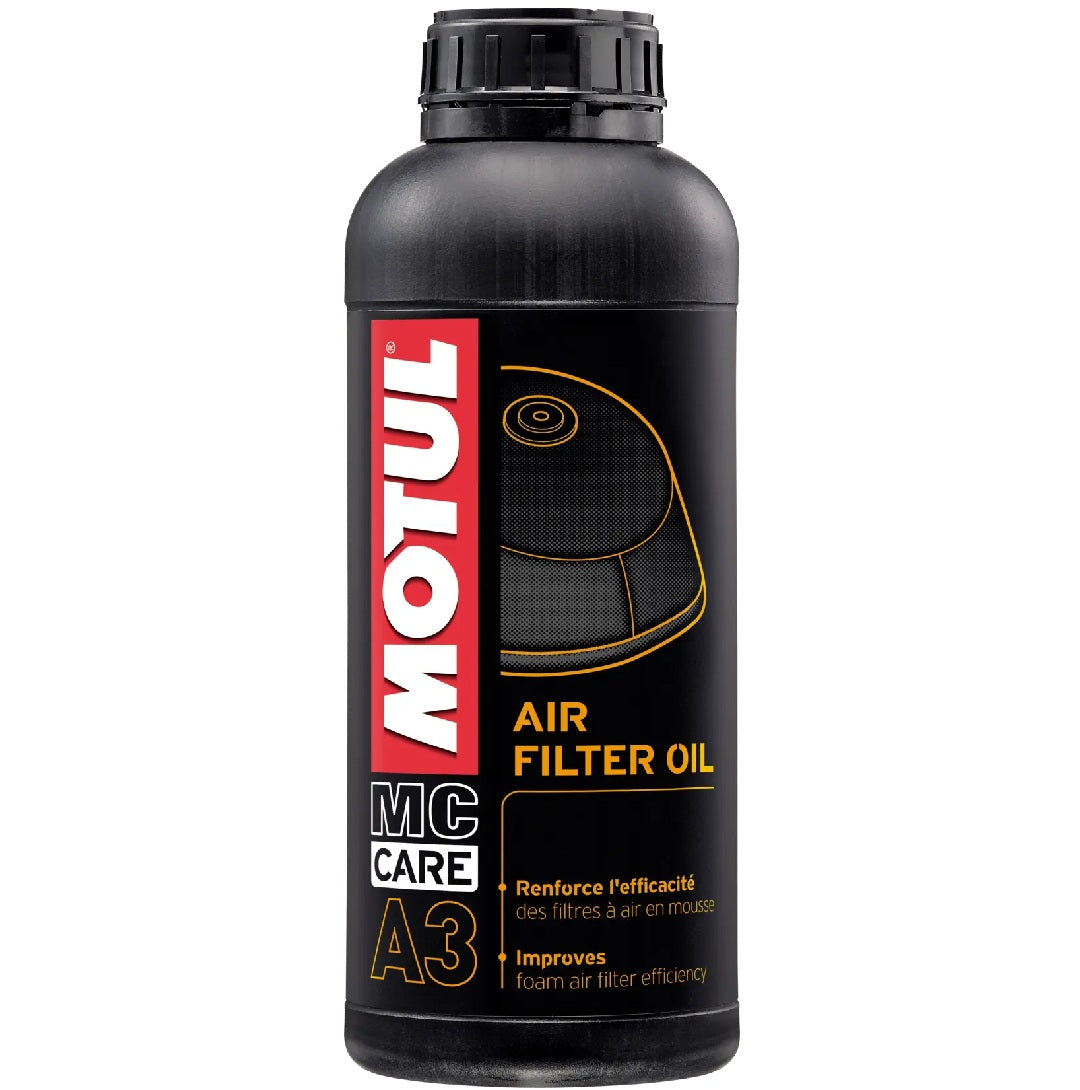 Motul Olio per Filtri Aria in Schiuma - Lubrificante e Detergente per Moto Fuoristrada e Quad (Conf. 1lt.)