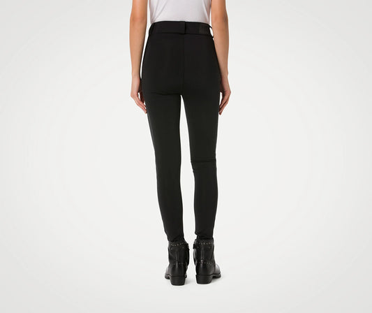 PANTALONI PMJ SPRING LEGGINGS NERI AA LADY DONNA