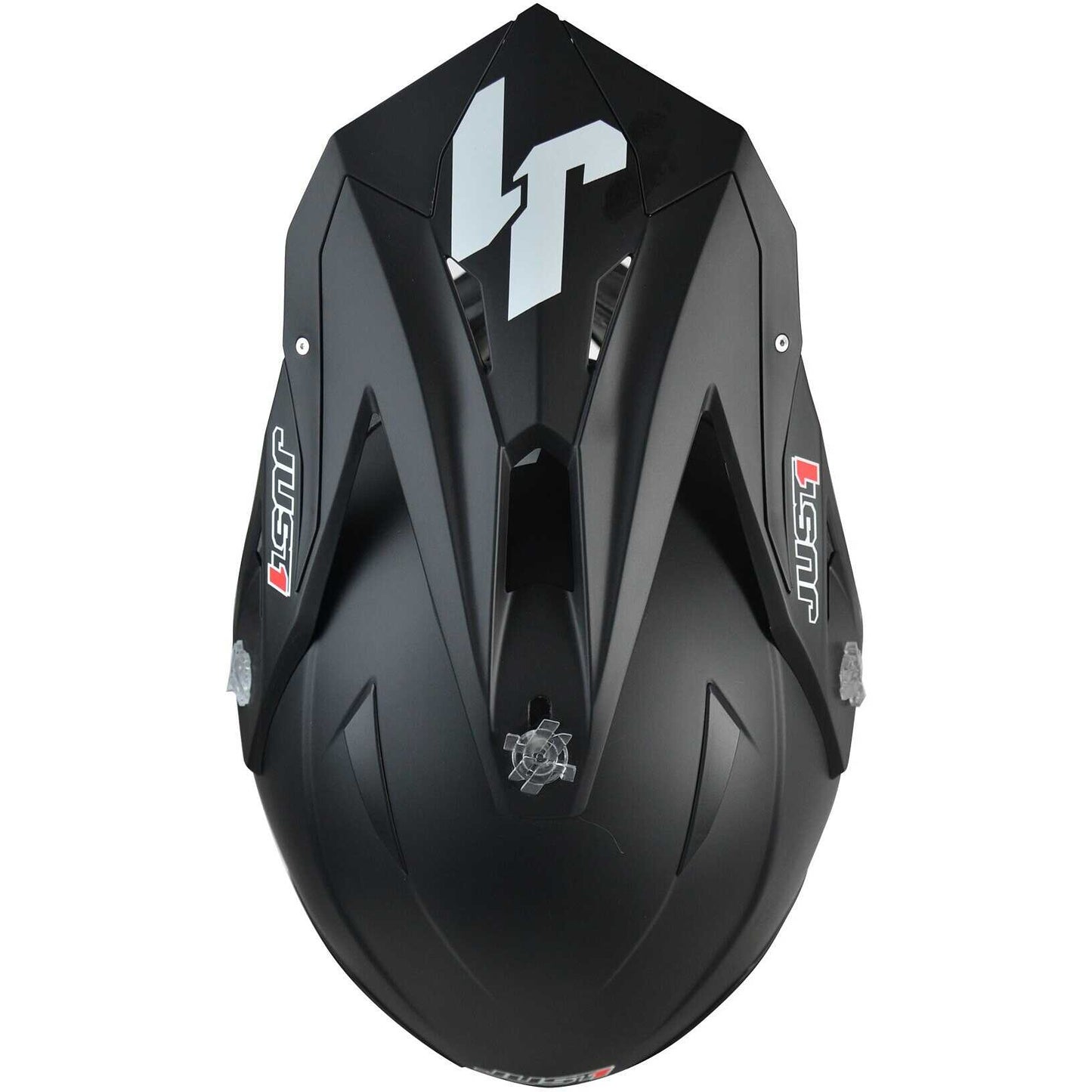 Casco Moto Cross Enduro Just1 J39 Solid Nero Opaco 22.06