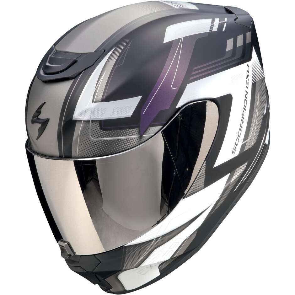 Casco Moto Integrale Scorpion EXO-391 CAPTOR Nero opaco Camaleonte (In Esaurimento)