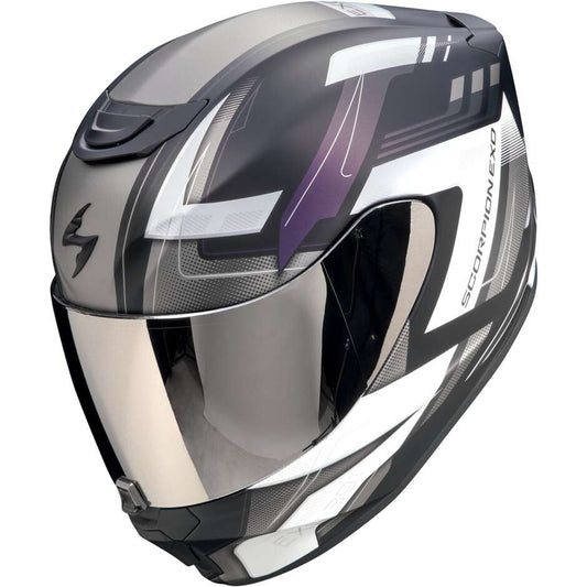 Casco Moto Integrale Scorpion EXO-391 CAPTOR Nero opaco Camaleonte (In Esaurimento)