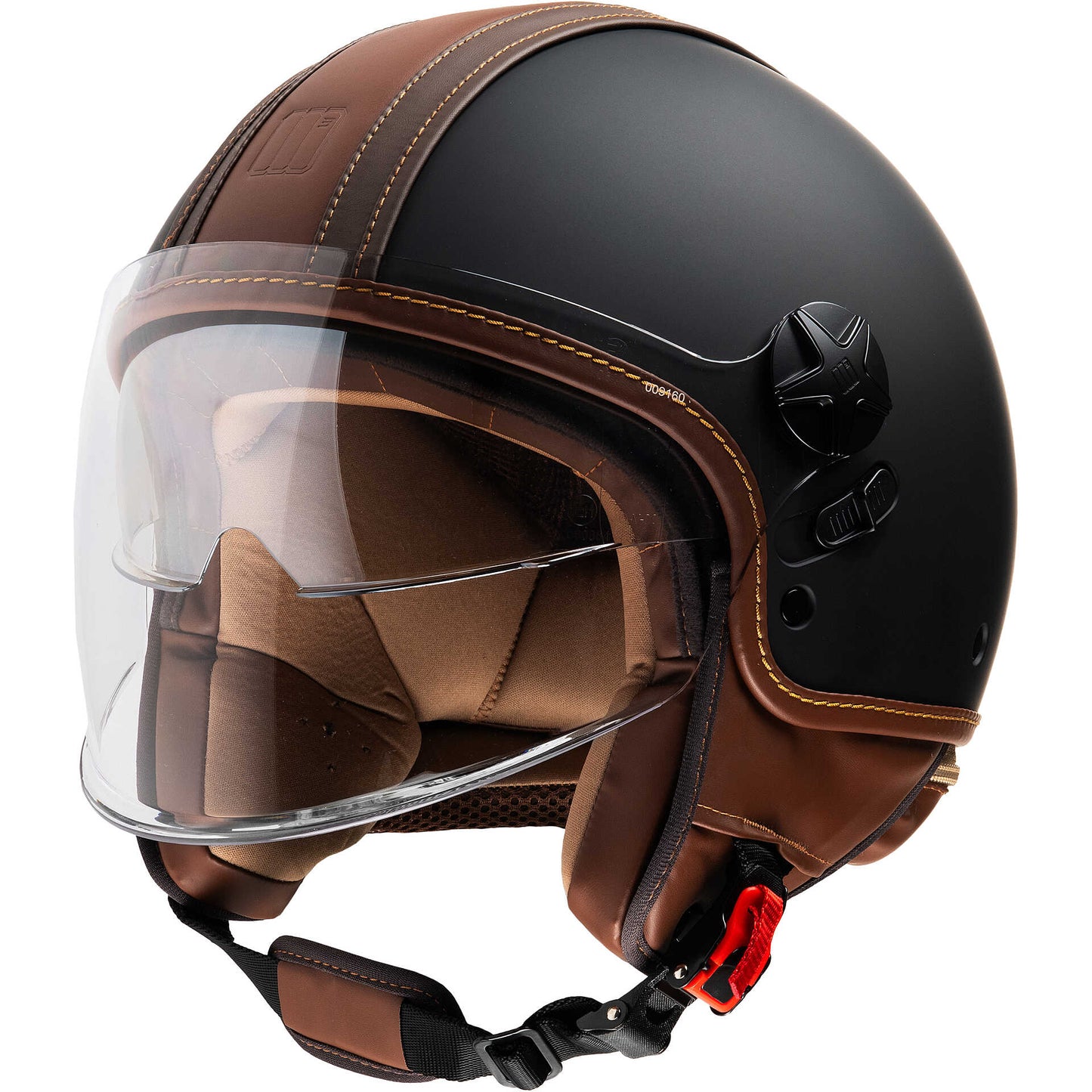 Casco Moto Jet Motocubo 727 TOP CUBE Nero Opaco (22.06)