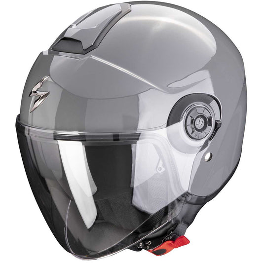 Casco Moto Jet Scorpion EXO-CITY II SOLID Grigio Cemento
