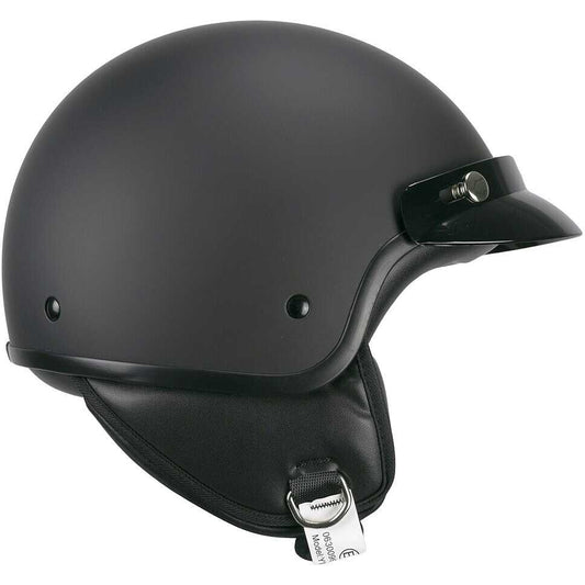 Casco Moto Jet Ska-P 1FHA SMART 3 Bottoni Nero opaco
