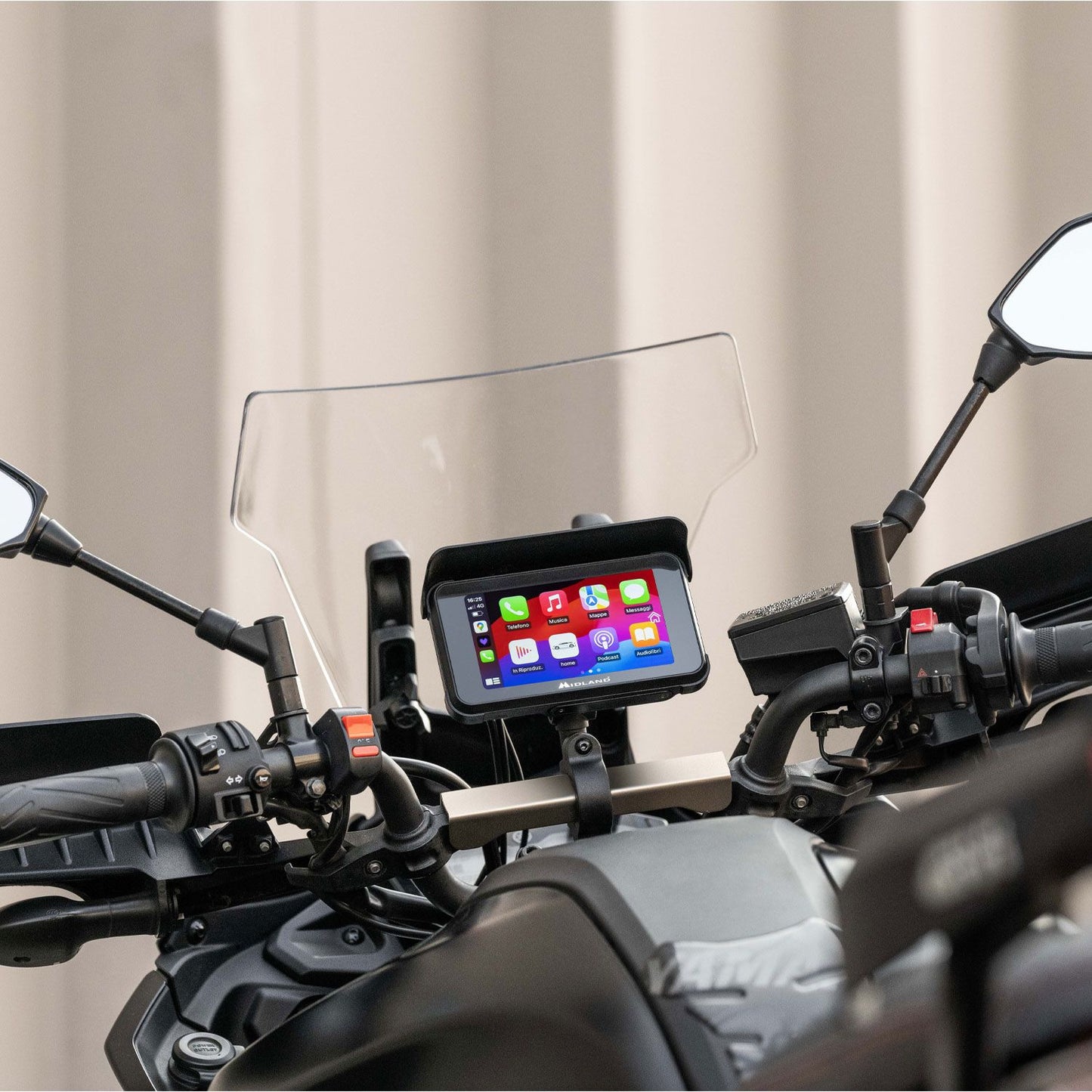 Display CarPlay da Moto Midland BIKEPLAY Display Con Dashcam - Sens
