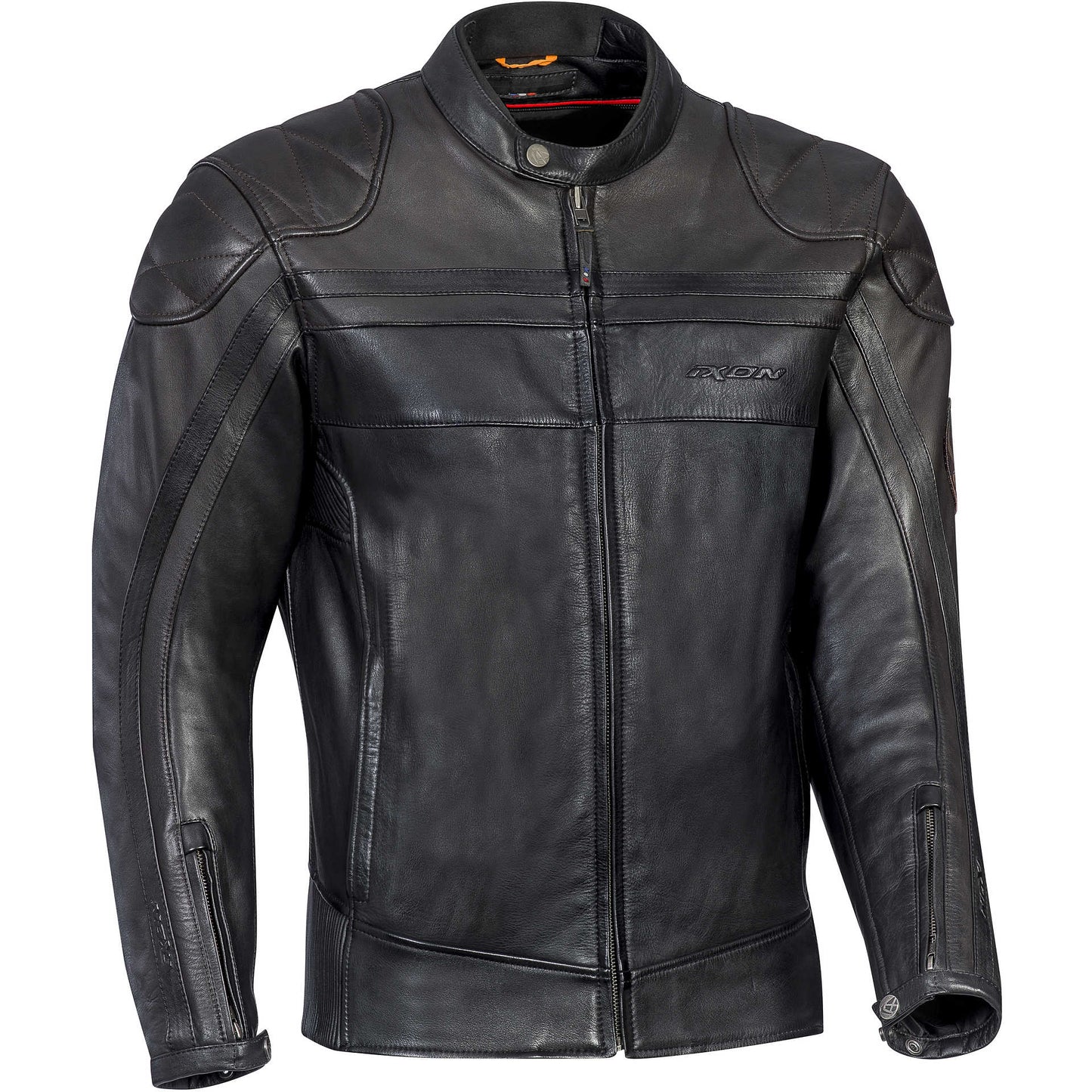 PIONEER GIUBBOTTO PELLE UOMO MARRONE-NERO (In Esaurimento)
