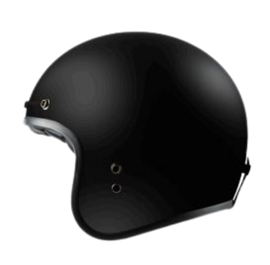 Casco Demi-Jet MPH 22.06 H-EASY MATT BLACK