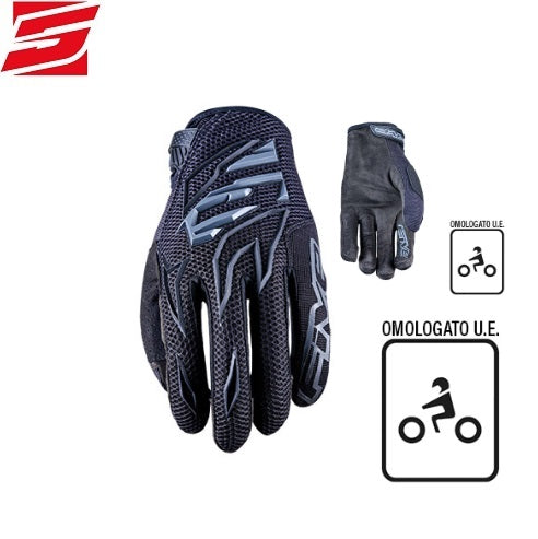 GUANTI MOTO FIVE MXF3 NERO (In Esaurimento)