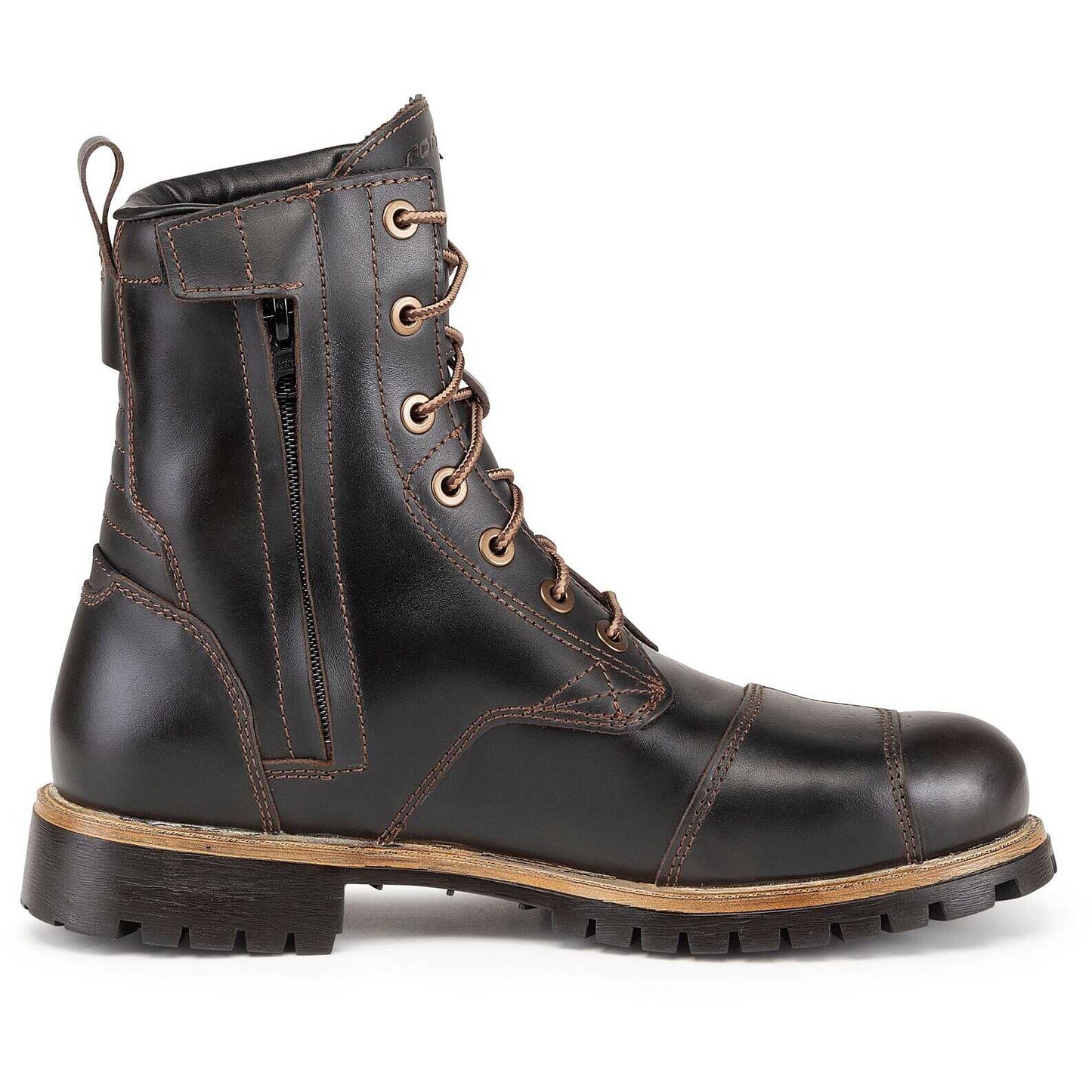 Stivaletti Moto in Pelle WP Touring Forma LEGACY DRY Brown