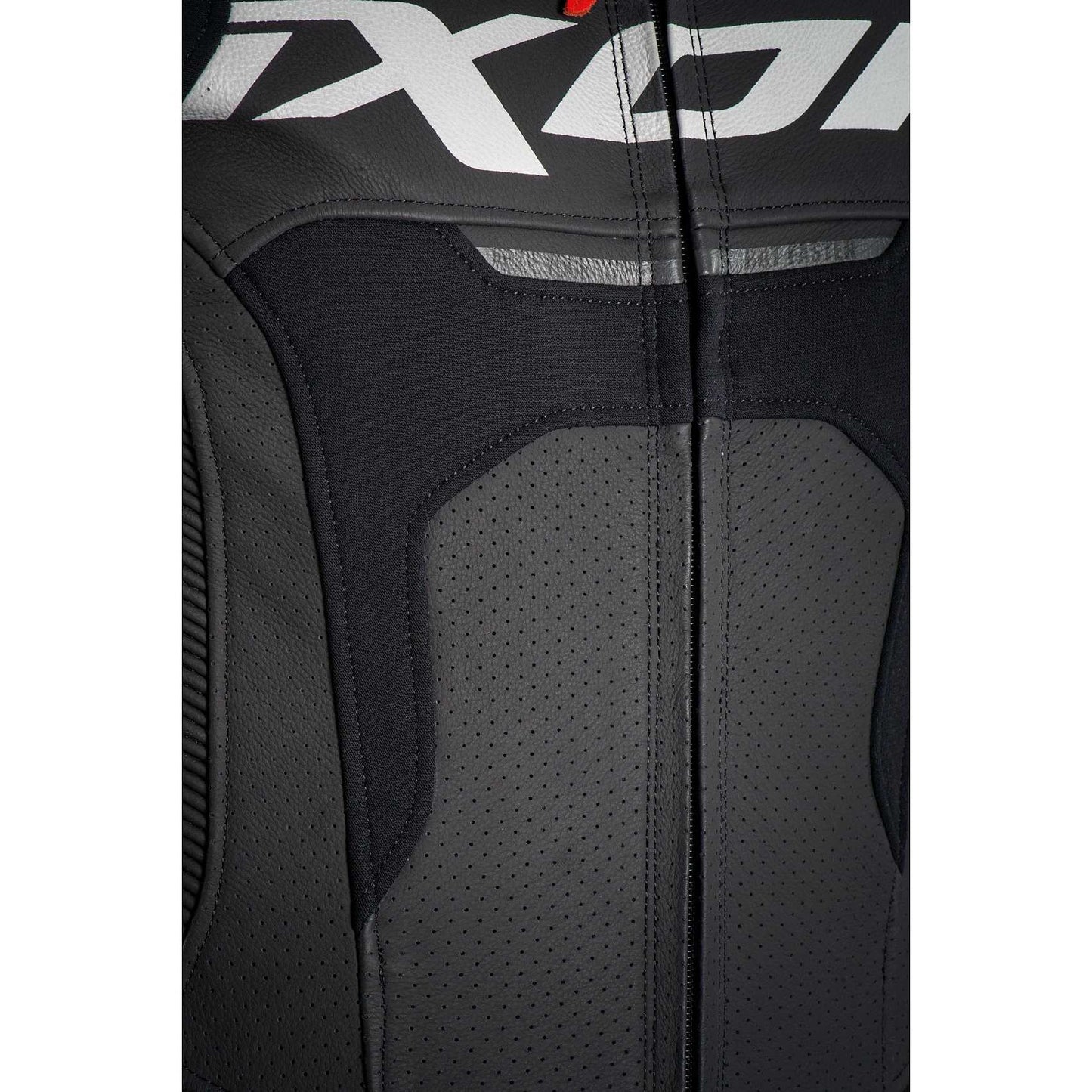 Tuta Moto Intera (CE) AAA in Pelle Ixon JACKAL Nero Nero
