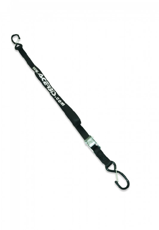 Cinghie Ferma Moto 25mm Nero