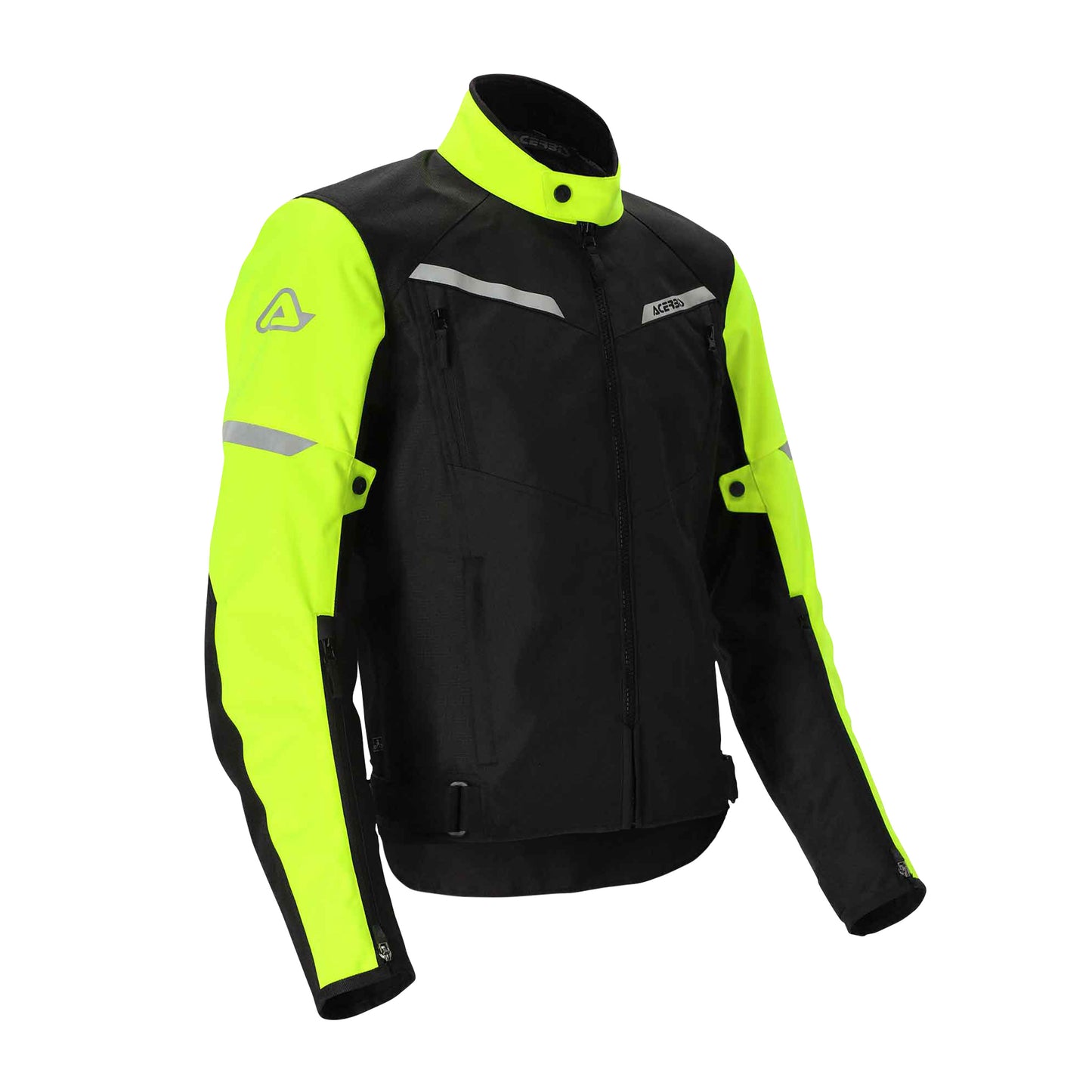 Giacca da Moto Tecnica Enduro ACERBIS CE X STREET Nero Giallo