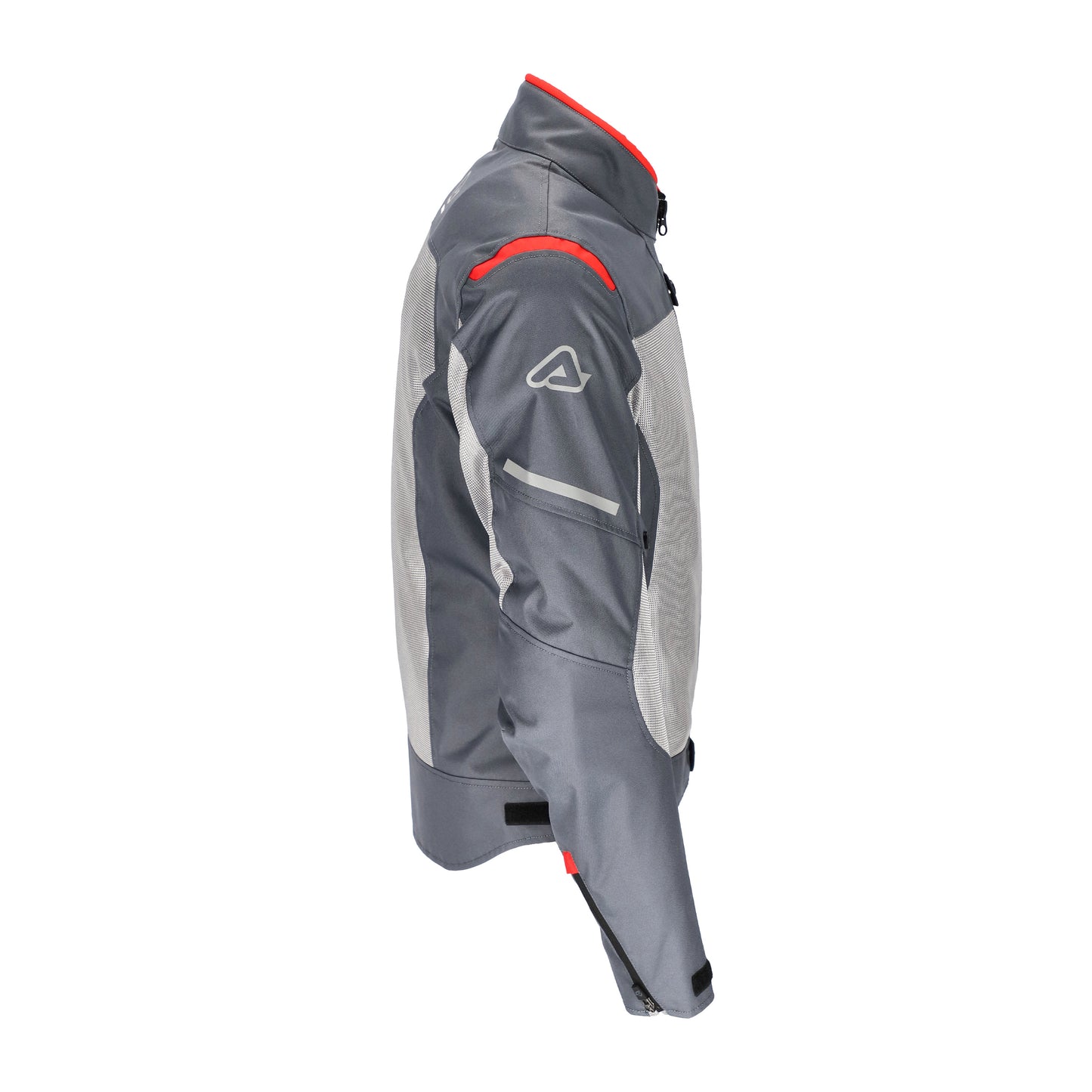 Giacca Moto 3 Strati CE Acerbis ON ROAD RUBY LADY GRIGIO-ROSSO