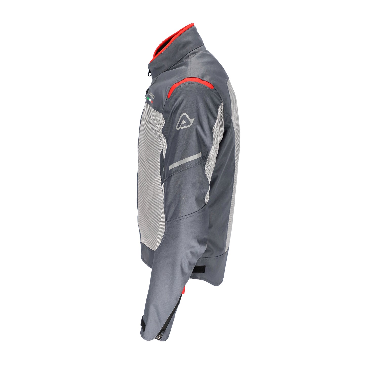Giacca Moto 3 Strati CE Acerbis ON ROAD RUBY LADY GRIGIO-ROSSO