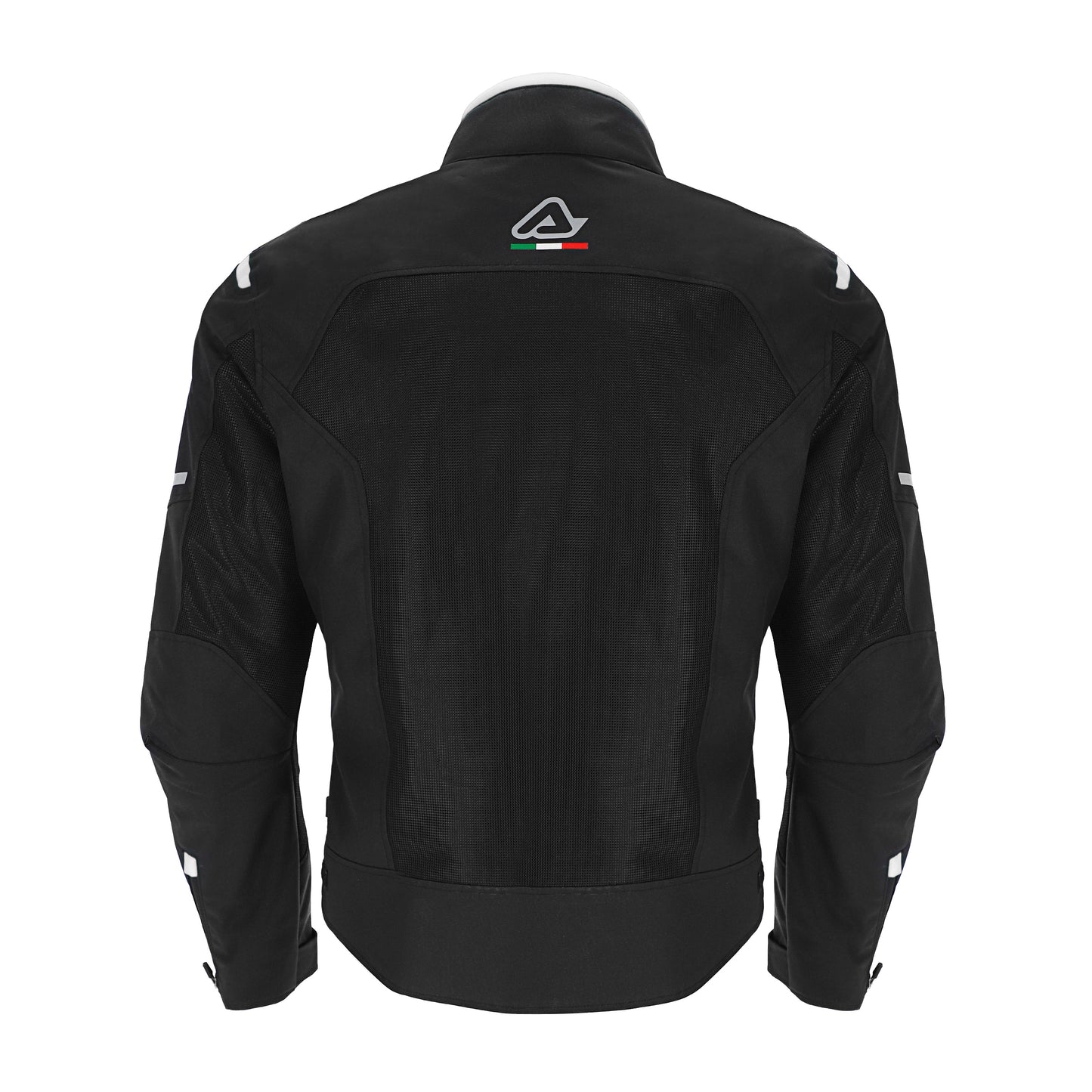 Giacca Moto 3 Strati CE Acerbis ON ROAD RUBY Nero Bianco