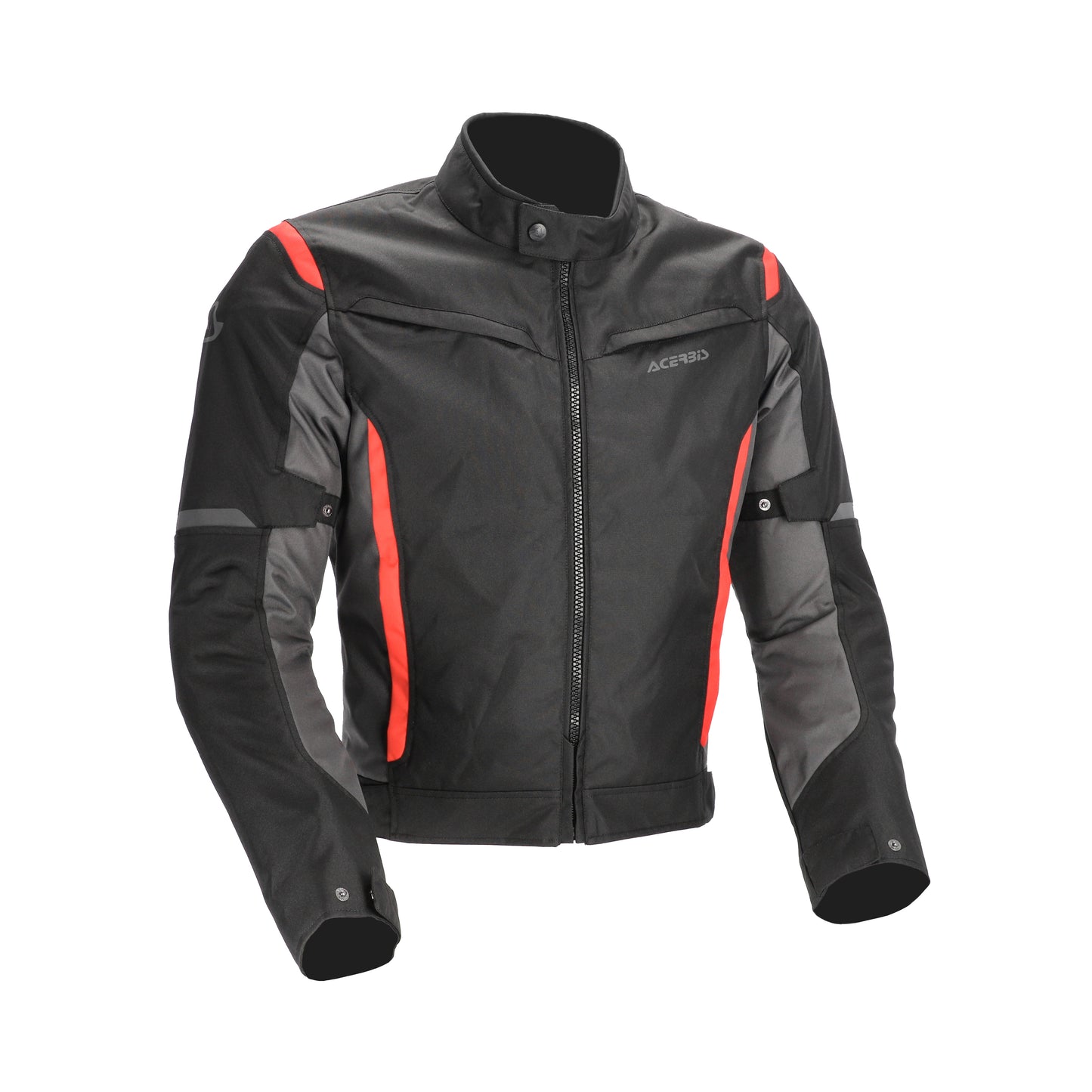 Giacca Moto CE X-MAT 2.0 Nero-Rosso
