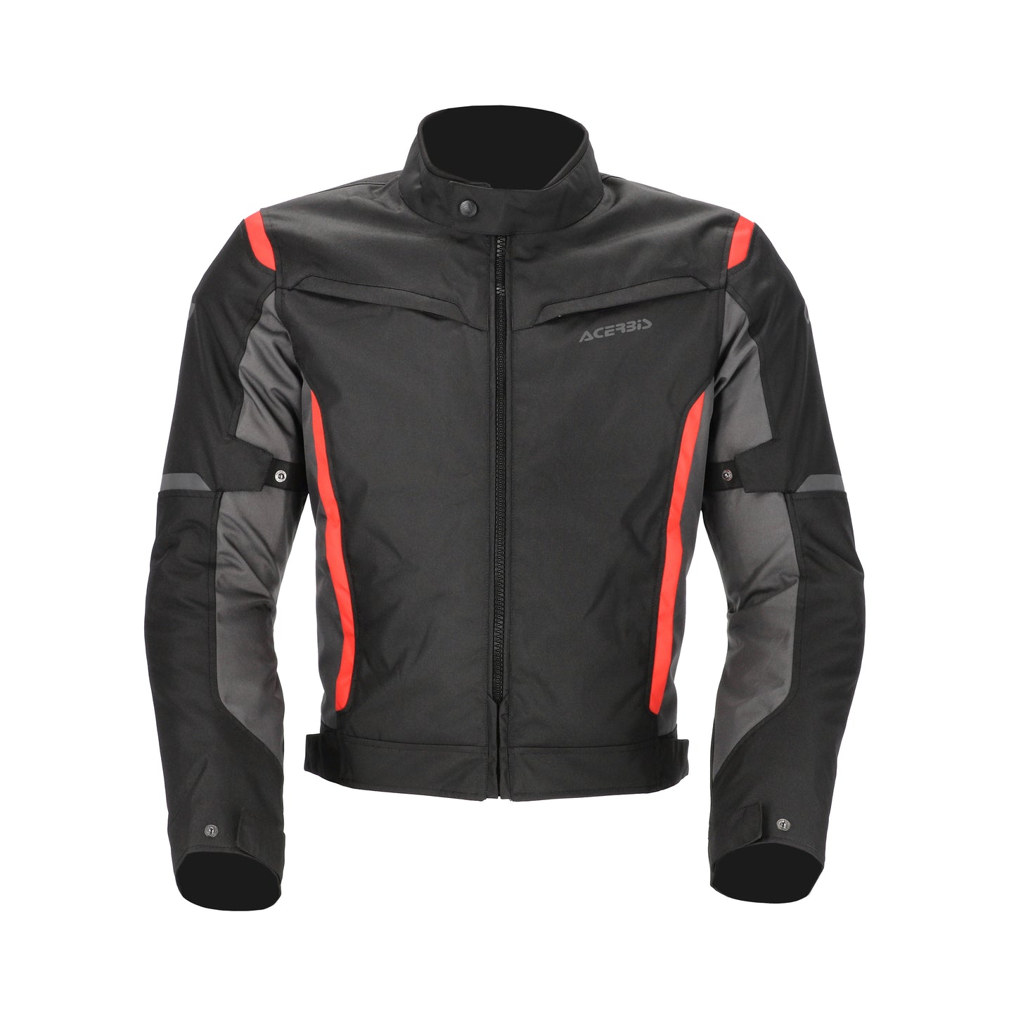 Giacca Moto CE X-MAT 2.0 Nero-Rosso