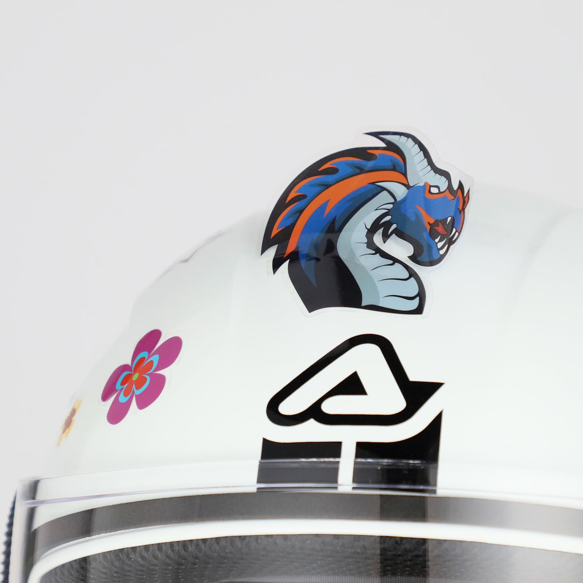 CASCO ACERBIS JET BREZZA KID BIANCO