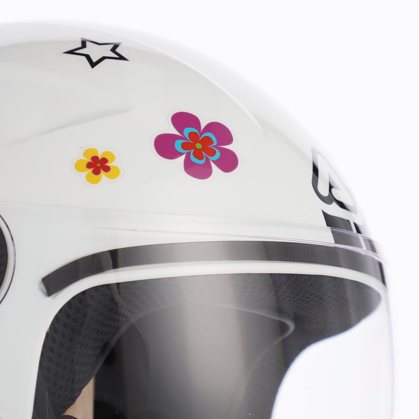 CASCO ACERBIS JET BREZZA KID BIANCO