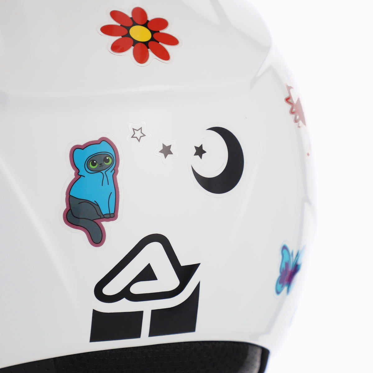 CASCO ACERBIS JET BREZZA KID BIANCO