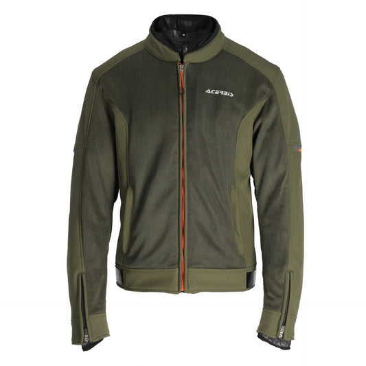 GIACCA 2 STRATI ventilata CE GORDON VERDE-ARANCIO