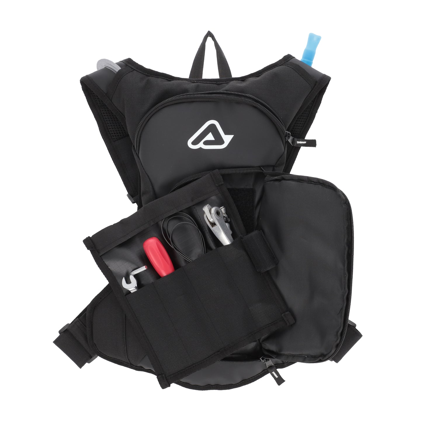 ZAINO ACERBIS ACQUA LOGO 5L Nero-Bianco
