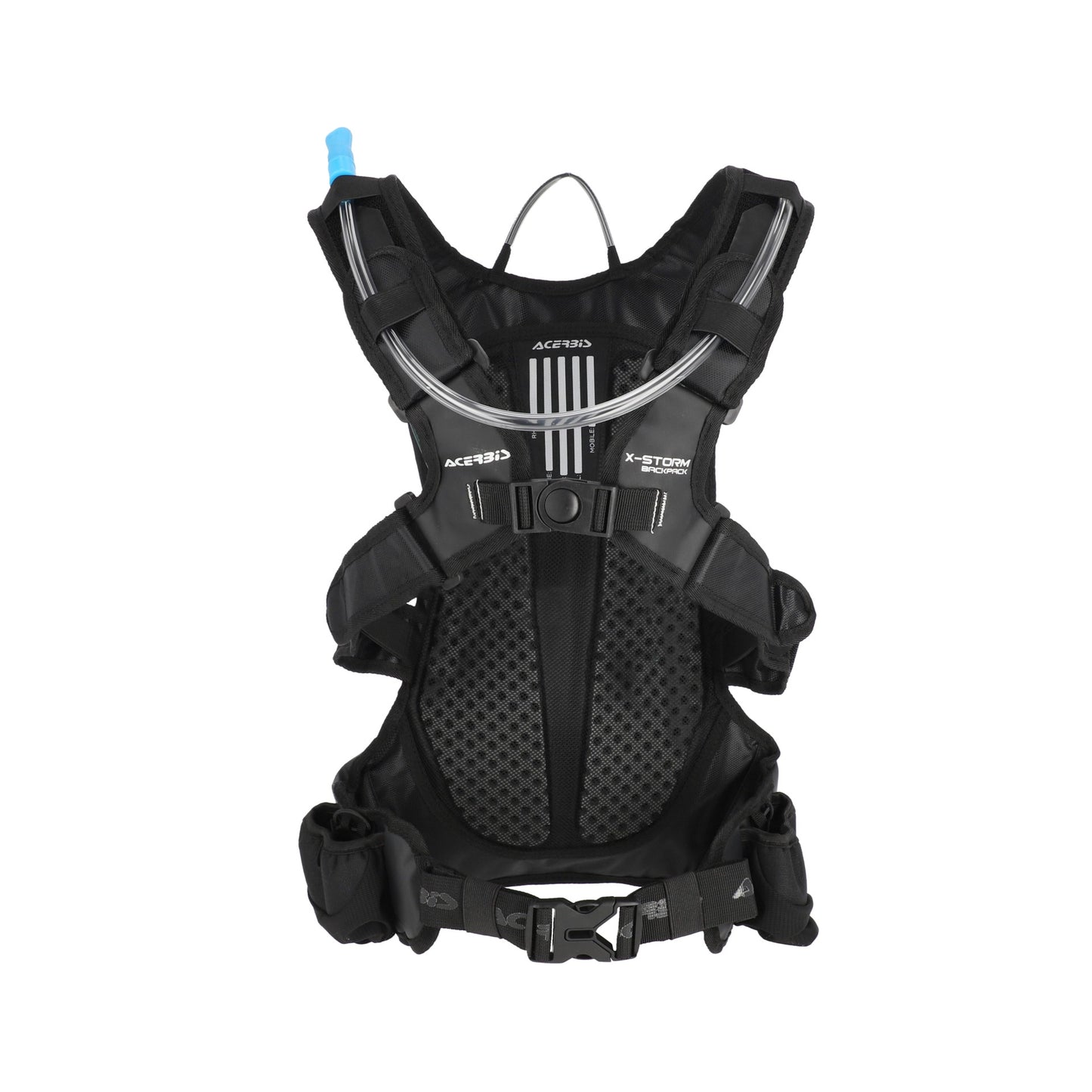 ZAINO ACERBIS X-STORM LOGO Nero-Bianco