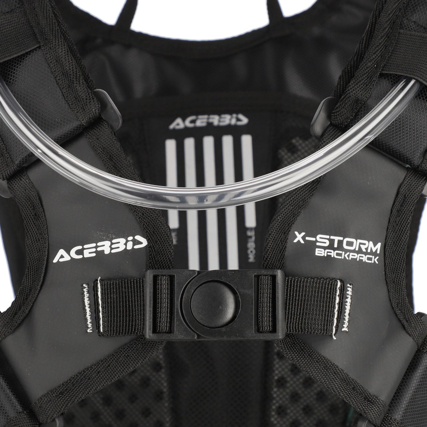 ZAINO ACERBIS X-STORM LOGO Nero-Bianco