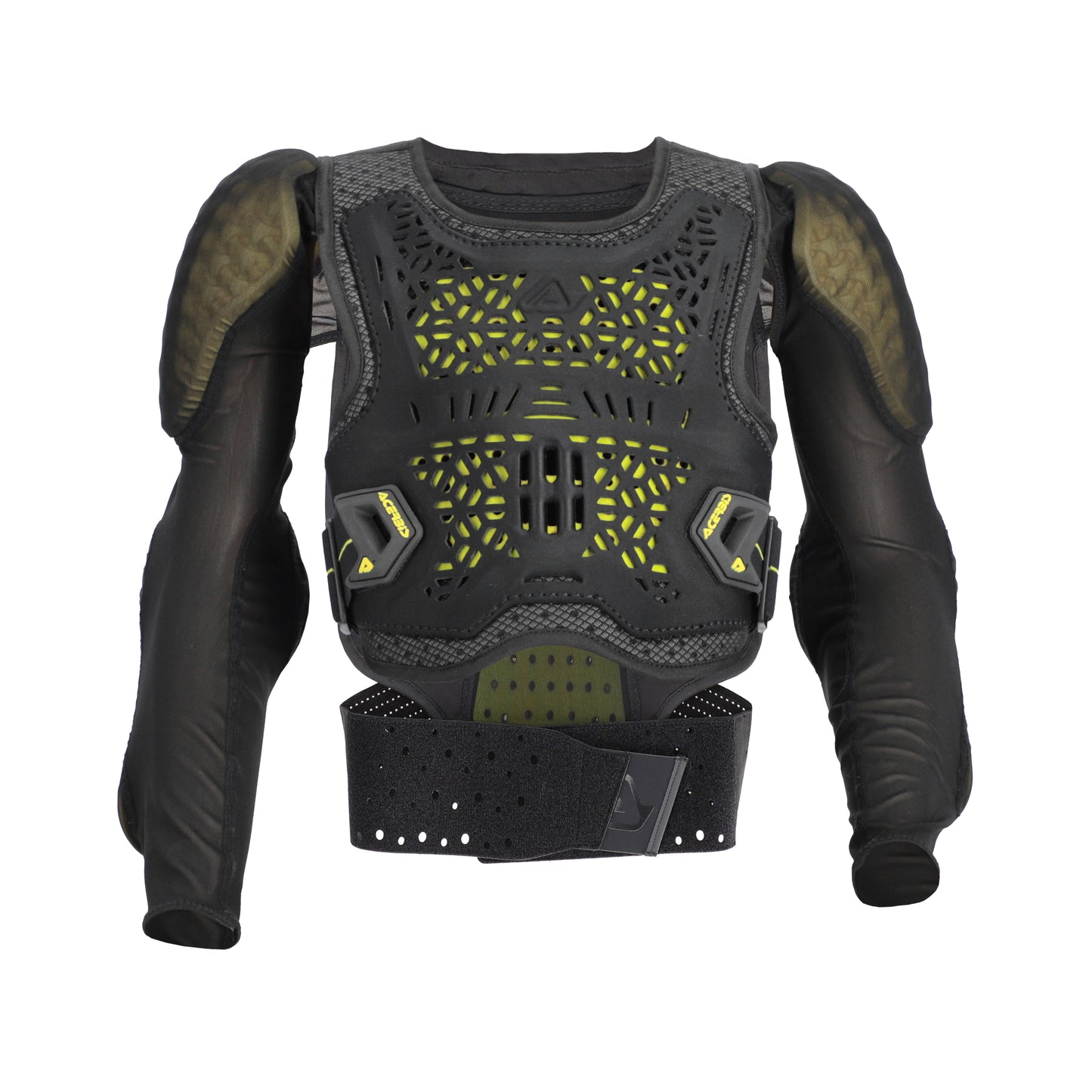 Pettorina Bambino Motocross Enduro Acerbis PLASMA KID Nero Giallo