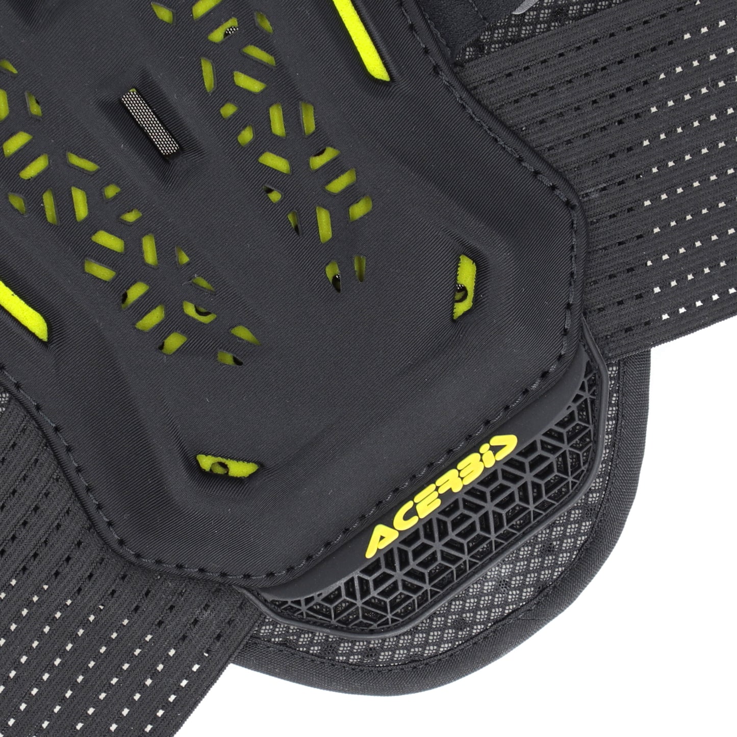 Pettorina Bambino Motocross Enduro Acerbis PLASMA KID Nero Giallo