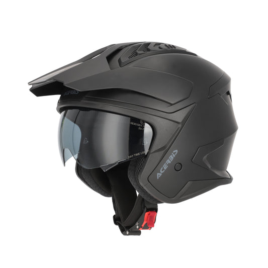 Casco Acerbis Jet Aria ECE 22-06 EVO SOLID NERO OPACO
