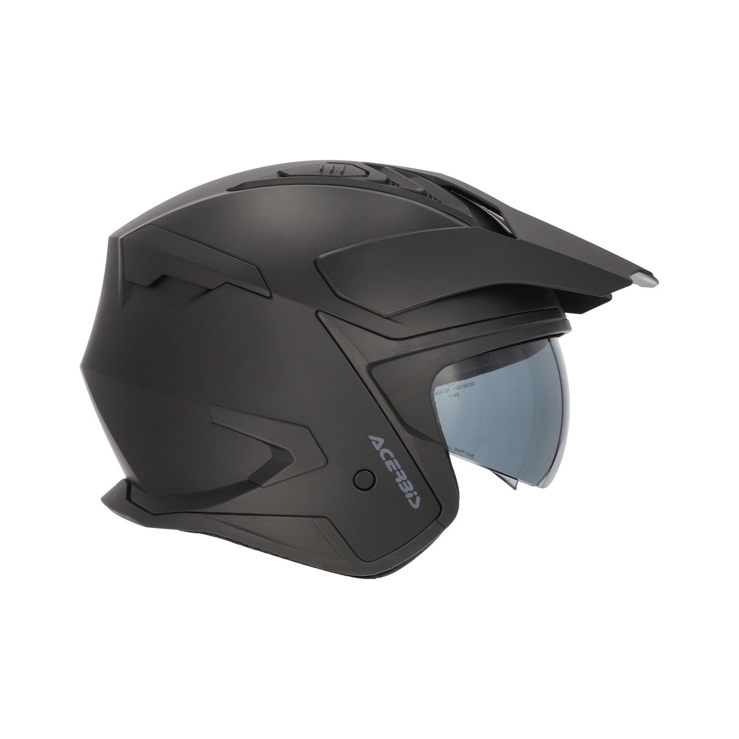 Casco Acerbis Jet Aria ECE 22-06 EVO SOLID NERO OPACO