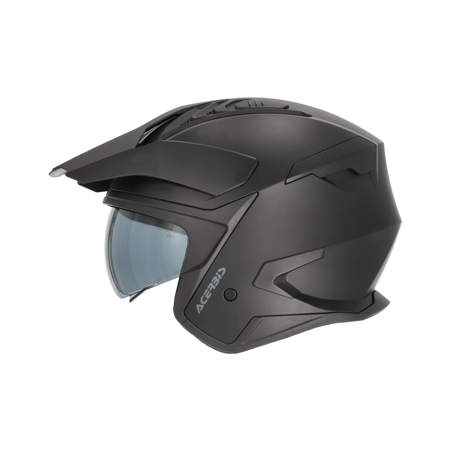 Casco Acerbis Jet Aria ECE 22-06 EVO SOLID NERO OPACO