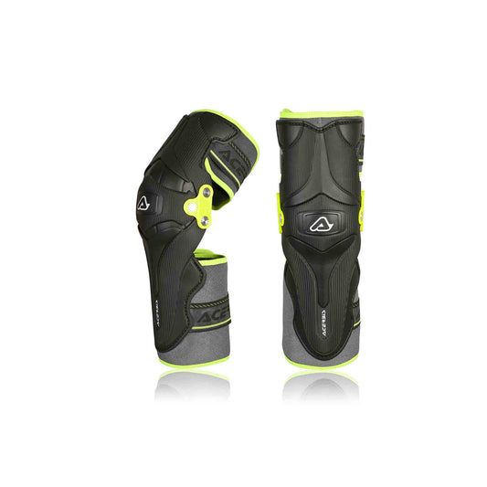 Ginocchiere X-Strong Knee Nero-Giallo Fluo (In Esaurimento)