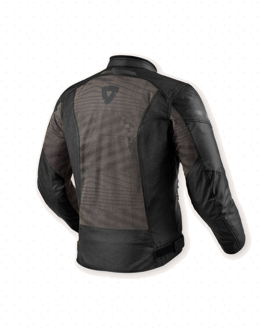GIACCA REV'IT TORQUE 2 H2O NERO-ANTRACITE (In Esaurimento)